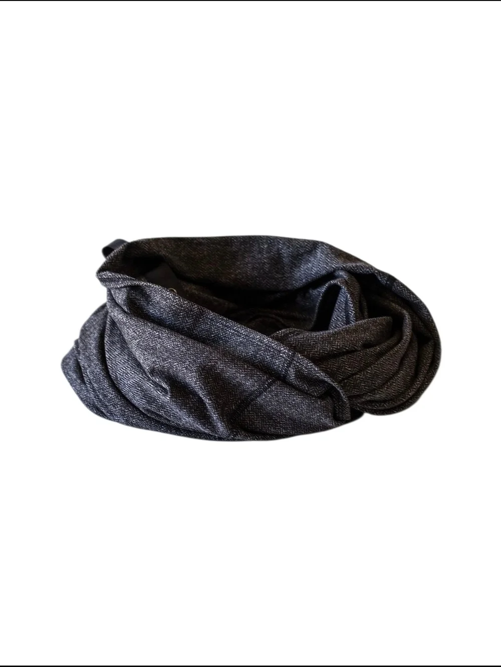 Lululemon Vinyasa Rulu Wrap Black Herringbone - Picture 2 of 5